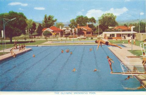 The Olympic Swimming Pool, Wodonga, 1965