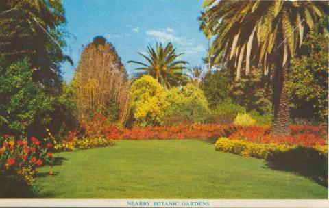 Nearby Botanic Gardens, Wodonga, 1965