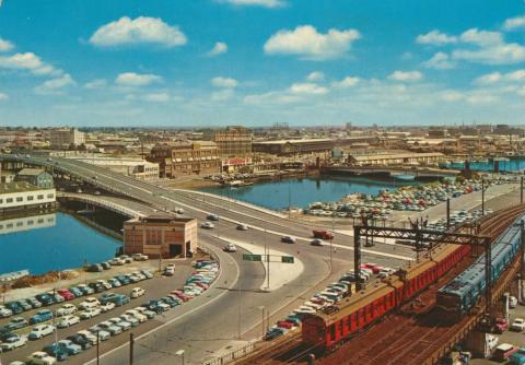 King Street Bridge and overpass, Melbourne