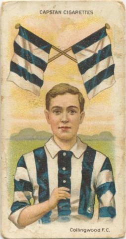 Collingwood Football Club, Capstan Cigarettes Card
