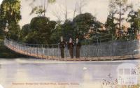 Suspension Bridge over Goulburn River, Alexandra