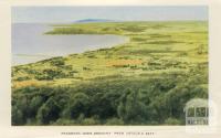 Panorama over Dromana, from Arthur's Seat