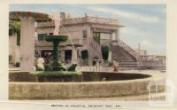 Section of fountain, swimming pool, Arthurs Seat