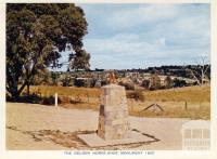 The Golden Horseshoe Monument (1855), Beechworth