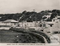 Boatsheds at Half Moon Bay, Black Rock