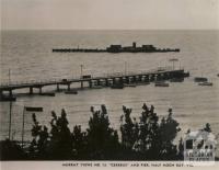 Cerebus (Cerberus) and Pier, Half Moon Bay, Black Rock