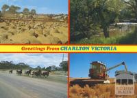 Charlton is situated on the Calder Highway by the Avoca River