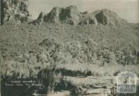 Rugged grandeur, Victoria Valley, The Grampians, 1954
