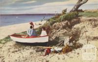 Carrum Beach, 1954