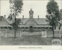 Longerenong Agricultural College, 1918