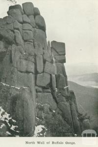 North wall of Buffalo Gorge, 1918