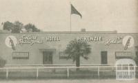 Hotel McKenzie Golf House, Woodend, 1947-48