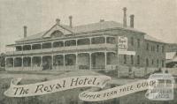 The Royal Hotel, Upper Fern Tree Gully, 1918-20