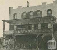 Turf Hotel, Ararat, 1918-20