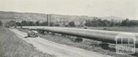 The pipe line from Latrobe River to the Maryvale Mill, 1958