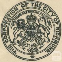 The City of Richmond Crest, 1918