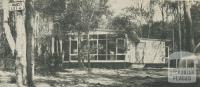 House in bush setting at Mitcham, 1958