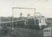 L Class Electric Locomotive, Warragul, 1954