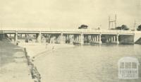 Patterson River Bridge, Bonbeach, 1938
