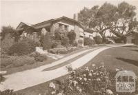 The Boulevard House, Ivanhoe East, 1937