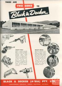 Black & Decker, Mooroolbark, 1957