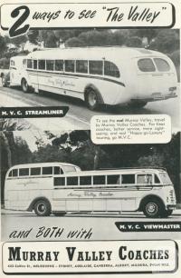 Murray Valley Coaches, 1950