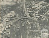 An aerial view of Sunshine Overpass, 1962