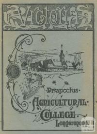 Prospectus Longerenong Agricultural College and Farm, 1929