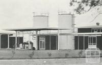 Storage vats at Petersville's Echuca Butter Factory, 1968