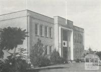 Civic Administration Offices and Council Chambers, Echuca, 1968