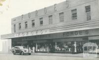 Forge's Store, Footscray, 1947