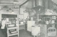 On site kitchen facilities, Upper Yarra Dam, 1954