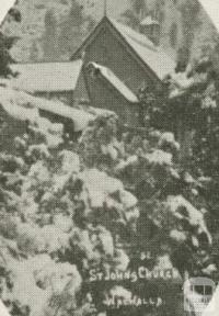 St Johns Church, Walhalla, c1910
