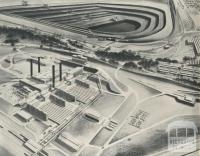 Morwell Power and Fuel Development, artist's impression, 1959