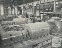 Power Station turbine room, Morwell, 1959