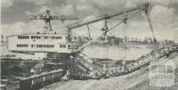 Overburden dredger, Morwell open cut, 1959