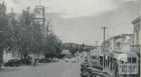 Barker Street, Castlemaine, 1959