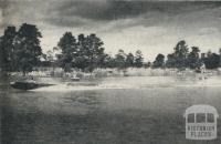 Water Skiing on Lake Victoria, Princes Park, Maryborough, 1961