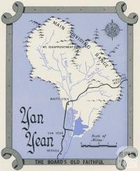 Map Yan Yean Reservoir, 1960