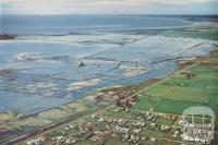 Salt pans near Geelong, 1958