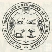 Shire of Deakin Crest, 1965