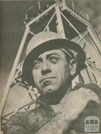 Typical miner from the Bendigo mines, 1950