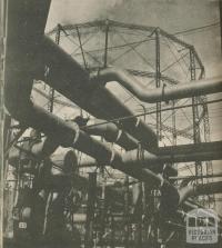 West Melbourne Gas Works, 1950