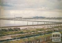 Salt pans near Geelong, 1970