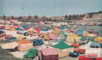 Seaside camping, Warrnambool, c1960