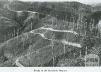 Roads in Strzelecki Ranges, 1946