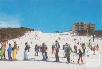 Bourke Street looking towards Arlberg Hotel, Mount Buller