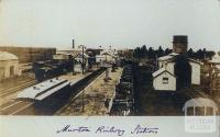 Murtoa Railway Station, c1909