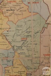 Omeo shire map, 1924