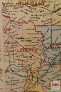 Rodney shire map, 1924